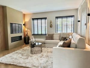 Elena sofa from the Room108 collection in the home of @stylingbymanonb.