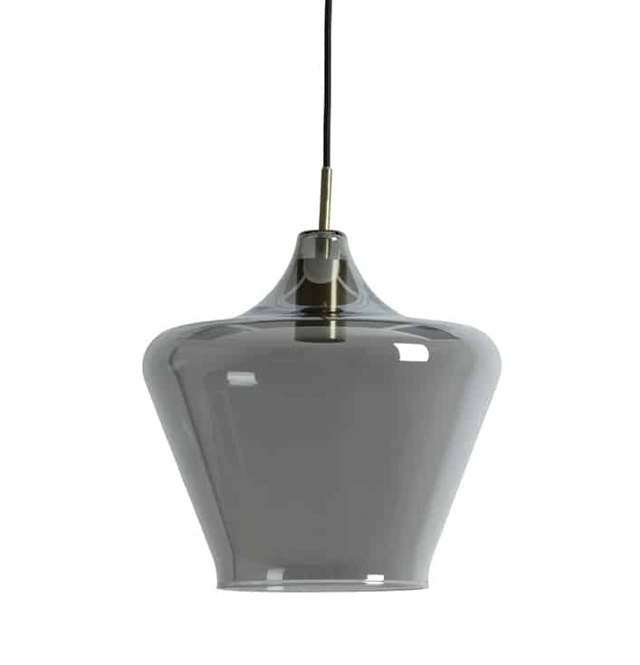 Hanglamp Solly Brons Smoke