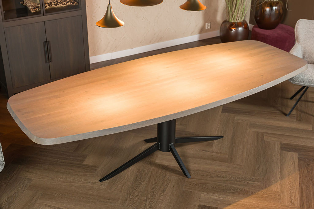 Eettafel Montpellier slate grey