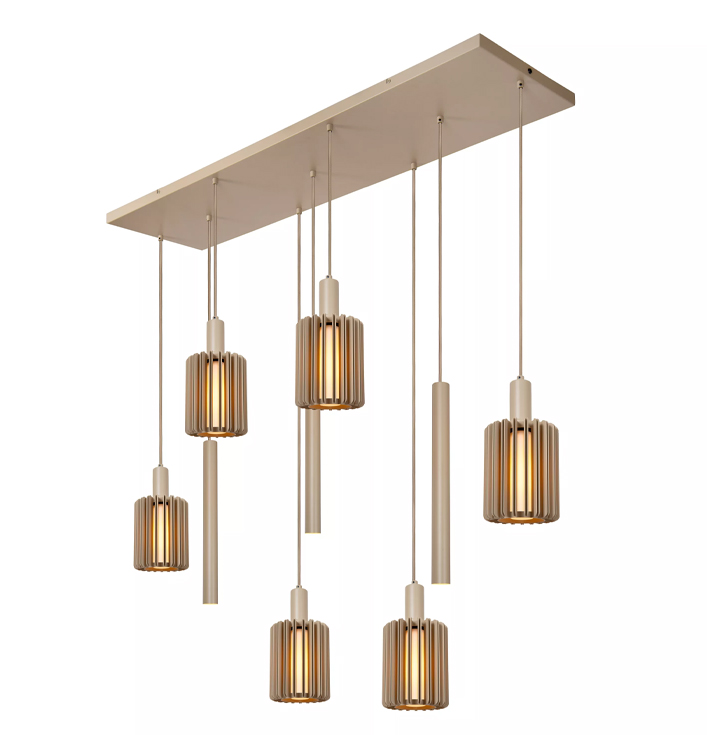Hanglamp Lambres taupe