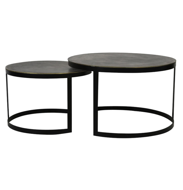 Salontafel Set Tarente Antiek Brons