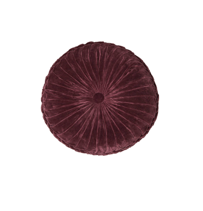 Sierkussen Berend aubergine
