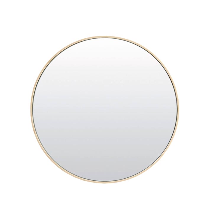 Spiegel Espejo glas crème