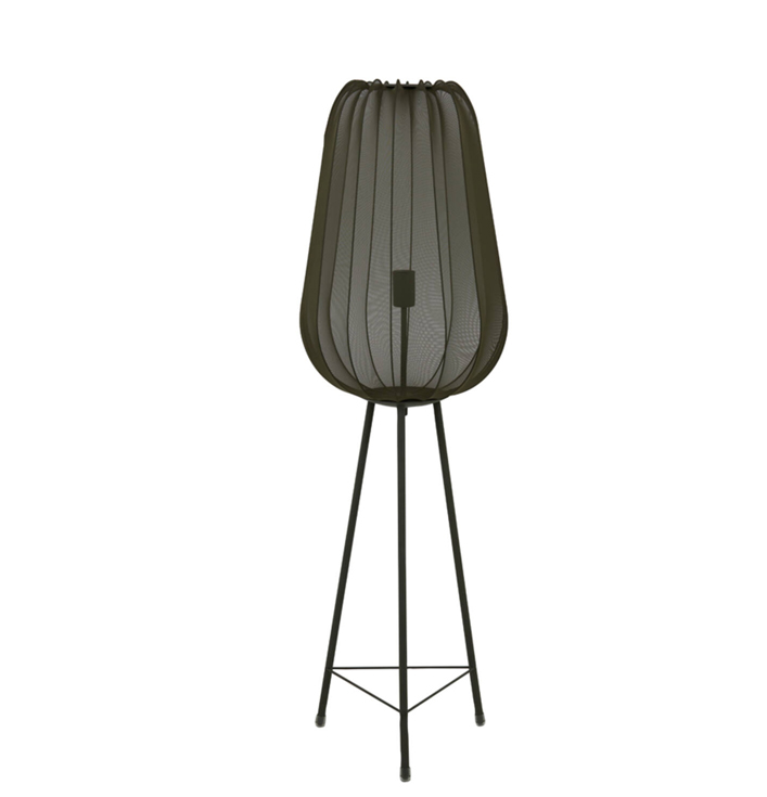 Vloerlamp Plumeria groen