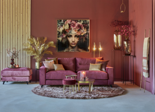bank Cloë met hocker